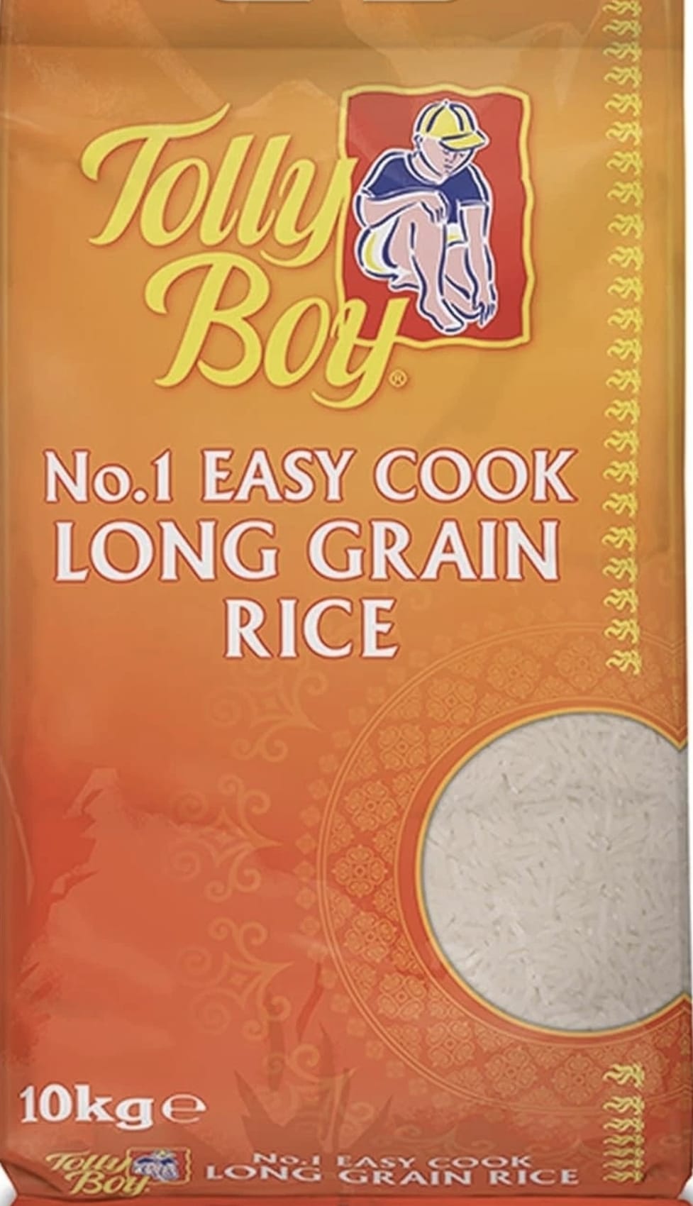 Tollyboy 10kg Tolly Boy Long Grain Rice - Image 1