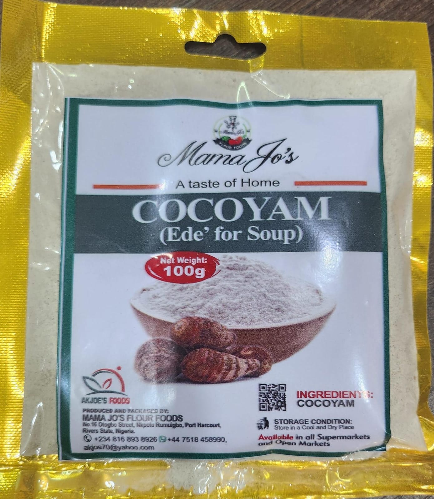 ede Mama Jo’s Cocoyam (Ede) - Image 1