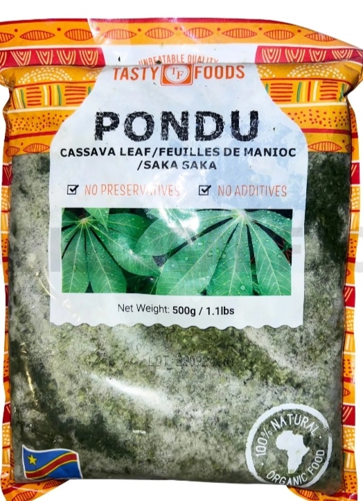 pondu Tasty Foods Pondu Cassava Leaf - Image 1