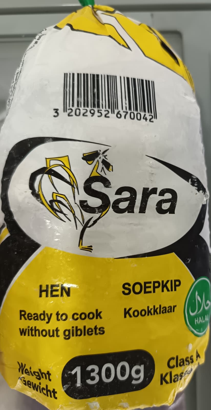 sara Sara Hard Whole Chicken - Image 1